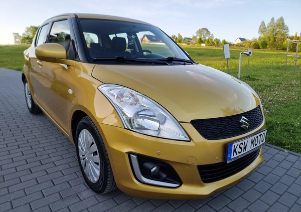 Suzuki Swift cena 35900 przebieg: 106000, rok produkcji 2014 z Gostyń małe 497